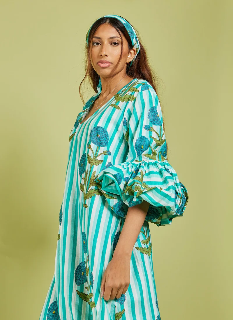 Kyshmysh OCEANA KAFTAN DRESS